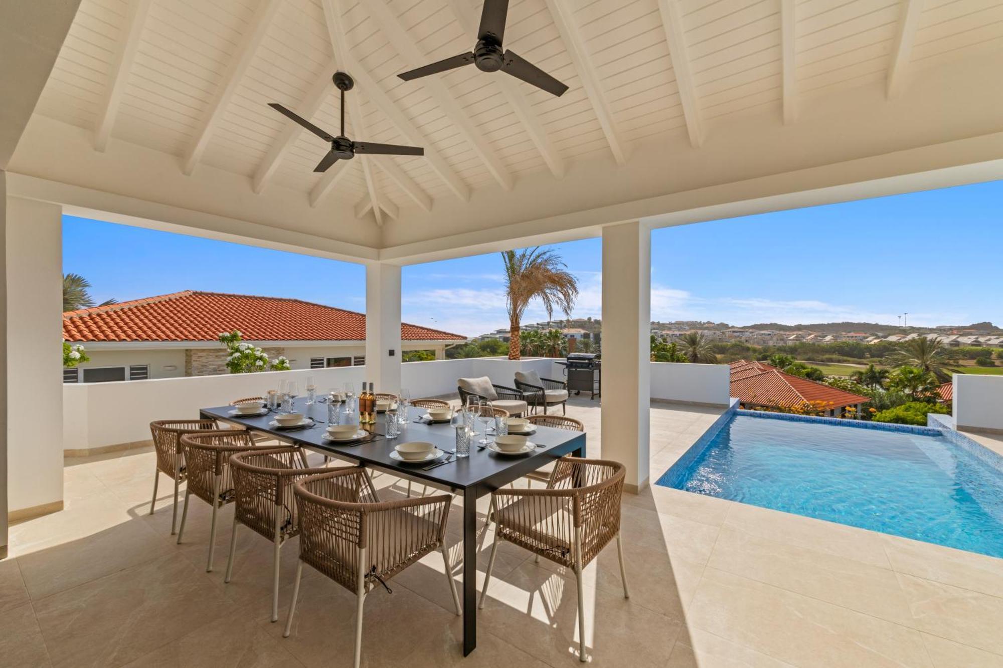 Villa Blue Bay Curacao Dorp Dorp Sint Michiel Extérieur photo